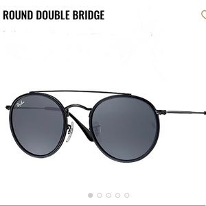 Black Double-Round Ray Bans